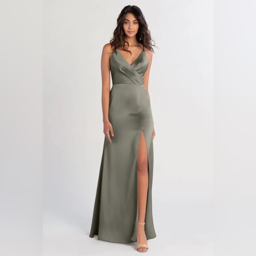 Jenny Yoo Beckett Dress - Moss